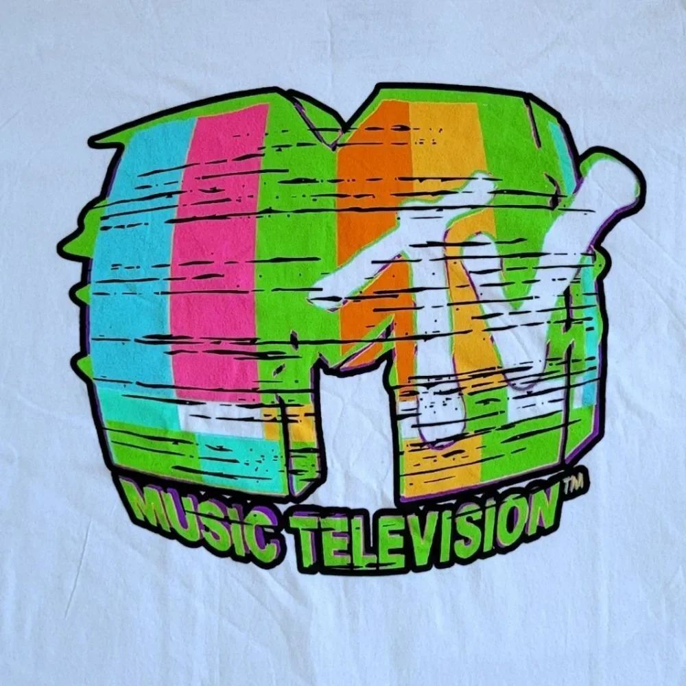 MTV🎶📺 Logo Graphic Tee👕 - NWT - Picture 3 of 10